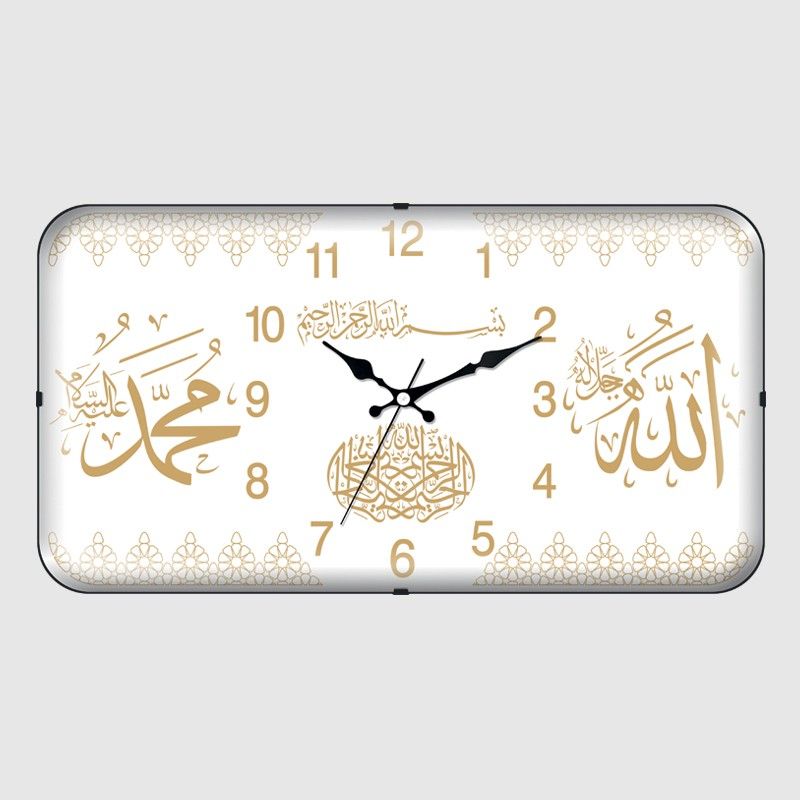 HORLOGE MURALE DECORATIVE 25 X 47 CM