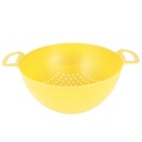 MINI BOL DECORATIF PLASTIQUE 17X15X7 CM MIX  JAUNE/BEIGE/BLEU/ORANGE