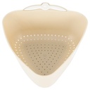 MINI BOL DECORATIF PLASTIQUE 17X15X7 CM MIX  JAUNE/BEIGE/BLEU/ORANGE