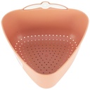 MINI BOL DECORATIF PLASTIQUE 17X15X7 CM MIX  JAUNE/BEIGE/BLEU/ORANGE