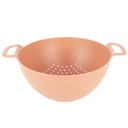 MINI BOL DECORATIF PLASTIQUE 17X15X7 CM MIX  JAUNE/BEIGE/BLEU/ORANGE