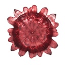 BOL VERRE 16 CM MIX ROUGE/OR/BRONZE