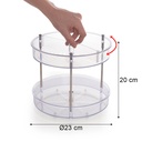 PLATEAU TOURNANT 2 NIVEAUX - 23 * 20 cm