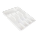 RANGE COUVERT PETIT MODELE 32X25X3,5 CM COULEUR MIX BLANC/BEIGE/GRIS
