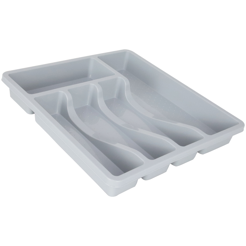 RANGE COUVERT GRAND MODELE 35X34X5 CM COULEUR MIX BLANC/BEIGE/GRIS