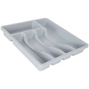 RANGE COUVERT GRAND MODELE 35X34X5 CM COULEUR MIX BLANC/BEIGE/GRIS