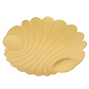 PLATEAU DECO A FRUIT PLASTIQUE 30 CM MODELE OR
