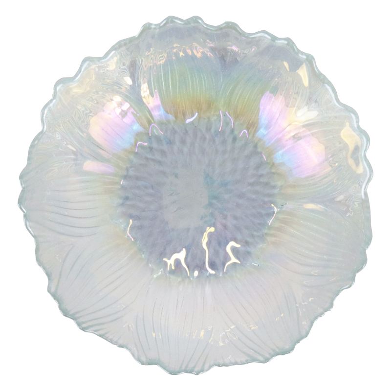 ASSIETTE DECO TRANSPARENT 15 CM 