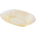 ASSIETTE DECO TRANSPARENT 16 CM 