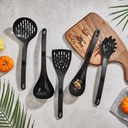 USTENSILE CUISSON MIX 5 MODELES COULEUR NOIR 