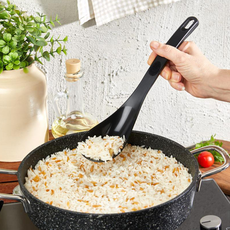 USTENSILE CUISSON MIX 5 MODELES COULEUR NOIR 