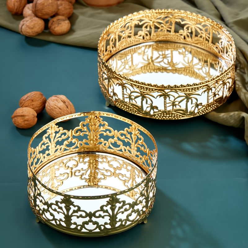PLATEAU DECO 18 CM MODELE OR 