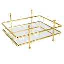 PLATEAU NOUVEAU MODELE 18X6 CM MODELE OR 