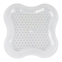 PLATEAU DECO PLASTIQUE TRANSPARENT 20 CM 