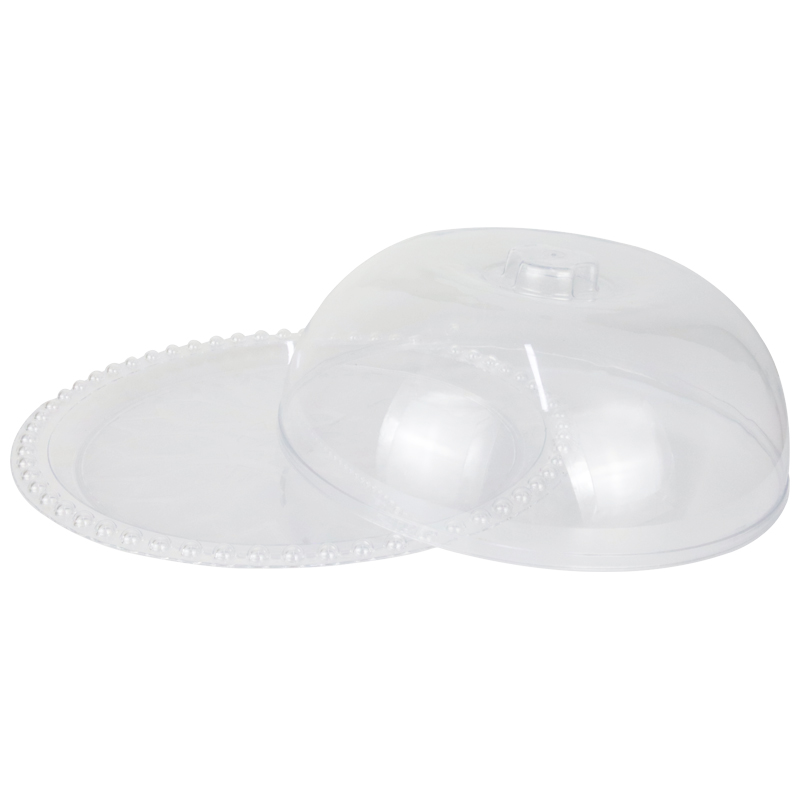 BOITE A GATEAU 29X10 CM PLASTIQUE MODELE TRANSPARENT