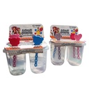 MOULE A GLACE 4 COMPARTIMENTS PLASTIQUE