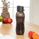 BOUTEILLE EAU 500 ML PLASTIQUE MIX BLEU/GRIS/ORANGE/ROUGE