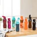 BOUTEILLE EAU 700 ML PLASTIQUE MIX BLEU/GRIS/ORANGE/ROUGE