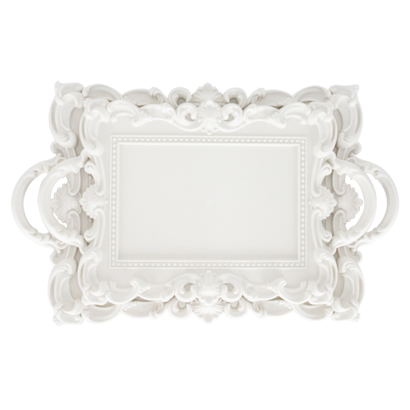SET PROMO 2 PLATEAUX MIX NOIR &amp; BLANC