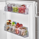 ORGANIZER PLASTIQUE 10X10X10 CM 750 CC. MODELE TRANSPARENT