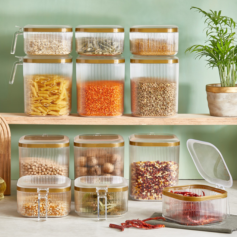 RANGEMENT ALIMENT DESIGN AVEC POIGNEE 2.5 LITRES TRANSPARENT