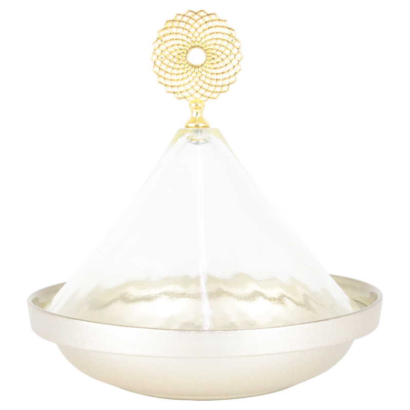 TAJINE GRAND MODELE VERRE 18X16 CM MIX COULEURS
