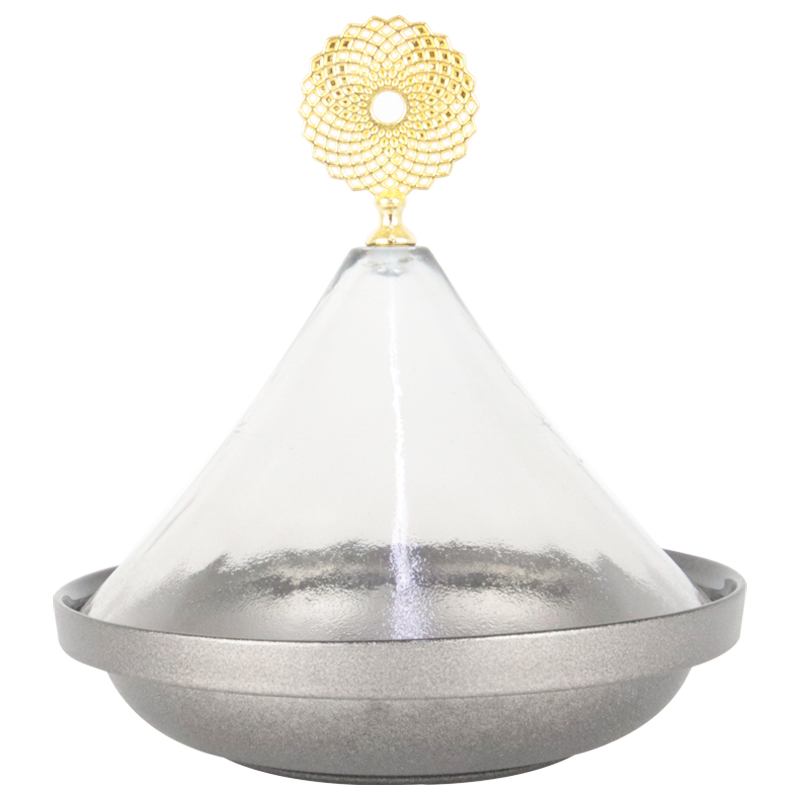 TAJINE GRAND MODELE VERRE 18X16 CM MIX COULEURS