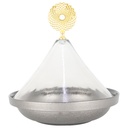 TAJINE GRAND MODELE VERRE 18X16 CM MIX COULEURS