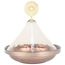 TAJINE GRAND MODELE VERRE 18X16 CM MIX COULEURS