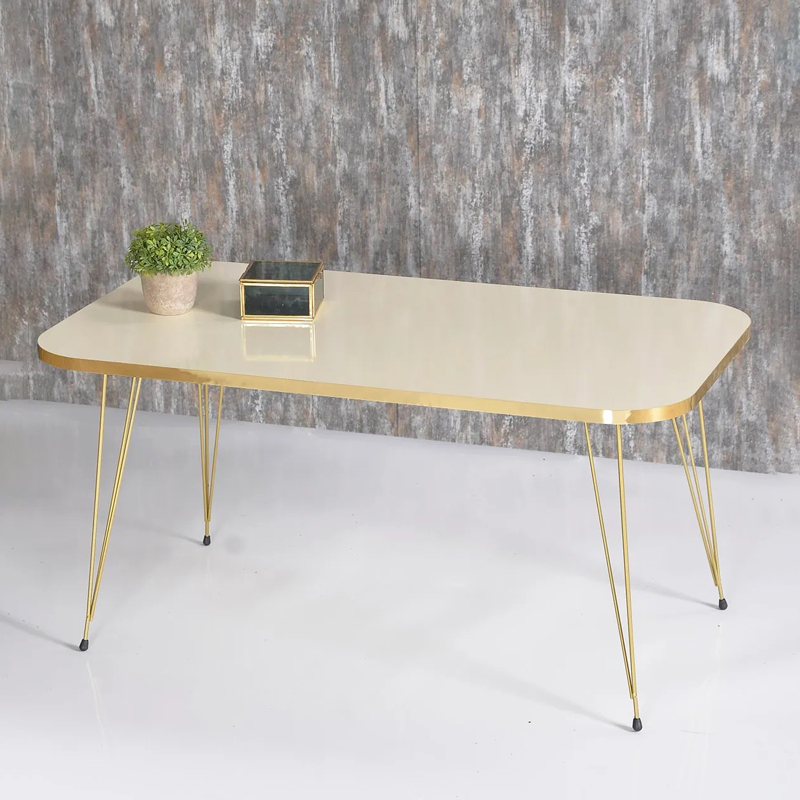 SET 4 TABLES : 3 X DIAMETRES 33 CM + TABLE 90X50X43 CM 