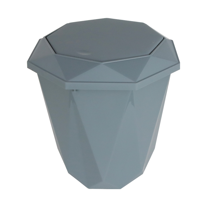 POUBELLE 5.5 LITRES MIX GRIS/BLANC/ROSE/MARRON