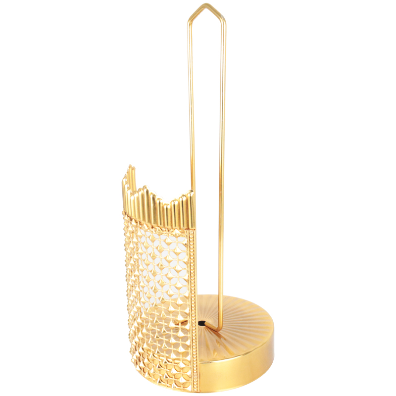 PORTE PAPIER DECO METAL 28X12 CM MODELE OR