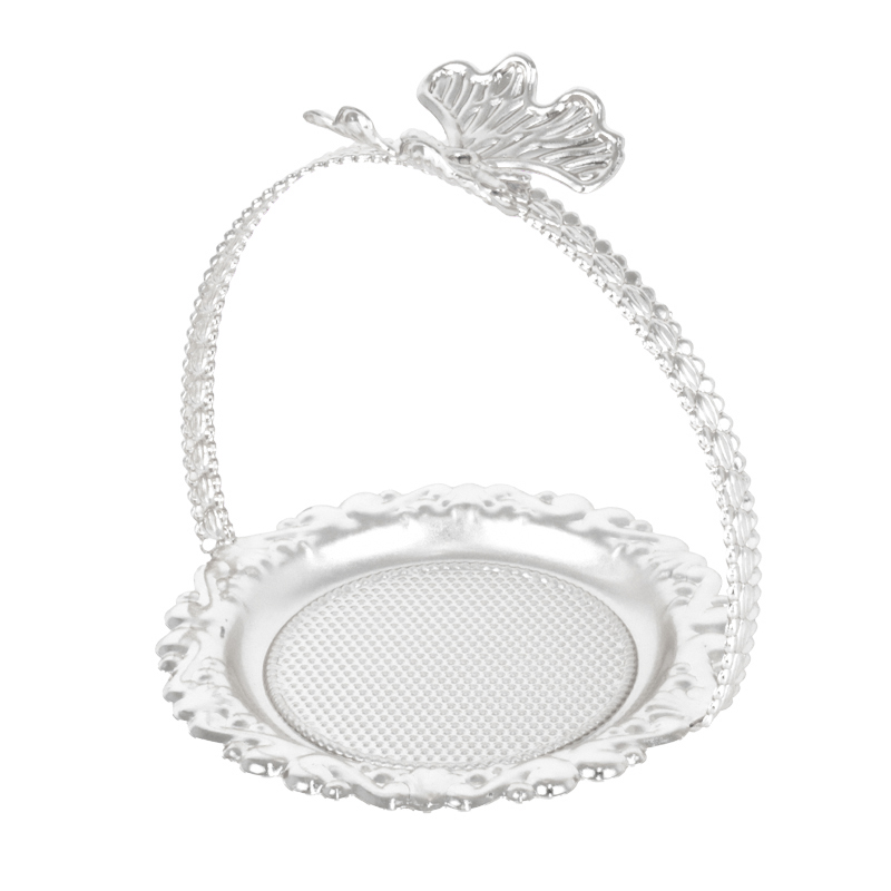 MINI PRESENTOIR METAL DECO 10X11 CM MODELE ARGENT