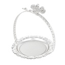 MINI PRESENTOIR METAL DECO 10X11 CM MODELE ARGENT