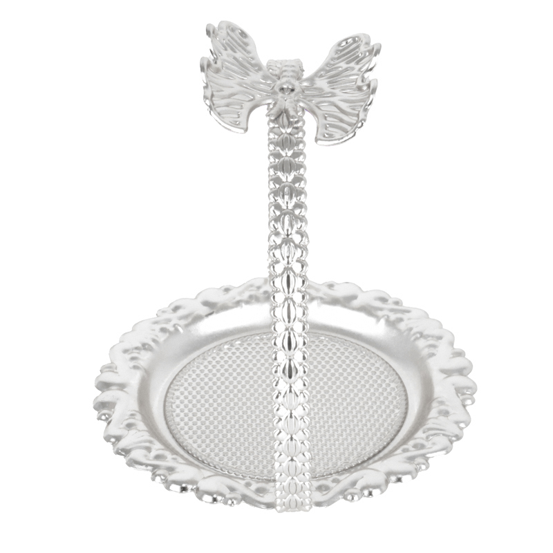 MINI PRESENTOIR METAL DECO 10X11 CM MODELE ARGENT