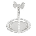 MINI PRESENTOIR METAL DECO 10X11 CM MODELE ARGENT