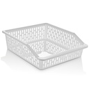 RANGEMENT REFREGIRATEUR PLAT 29X26X8 CM BLANC