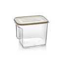 BOITE RANGEMENT ALIMENTAIRE PLASTIQUE COULEUR MAT 2.75 LITRES