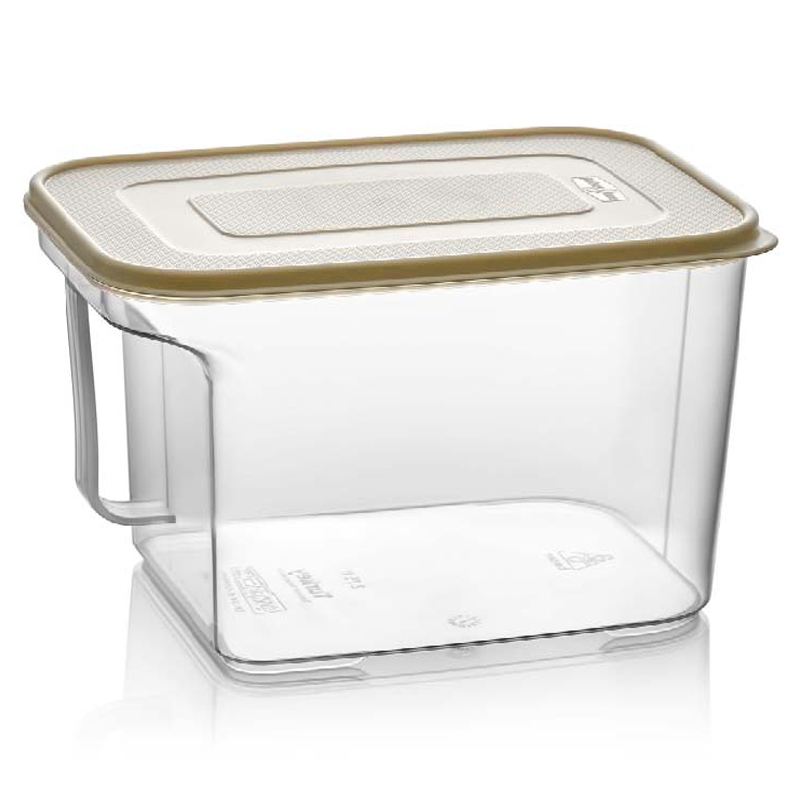 BOITE RANGEMENT ALIMENTAIRE PLASTIQUE COULEUR MAT 5.4 LITRES