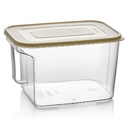 BOITE RANGEMENT ALIMENTAIRE PLASTIQUE COULEUR MAT 5.4 LITRES