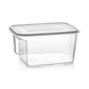 BOITE RANGEMENT ALIMENTAIRE PLASTIQUE COULEUR MAT 2.6 LITRES