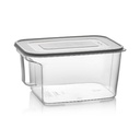 BOITE RANGEMENT ALIMENTAIRE PLASTIQUE COULEUR MAT 2.6 LITRES