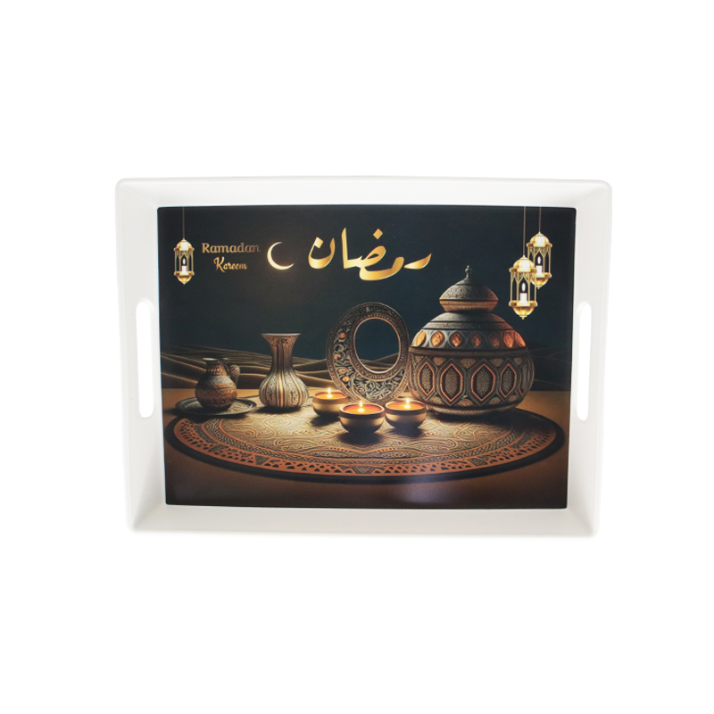 PLATEAU DECO EDITION SPECIAL RAMADAN MIX NOIR / BLANC
