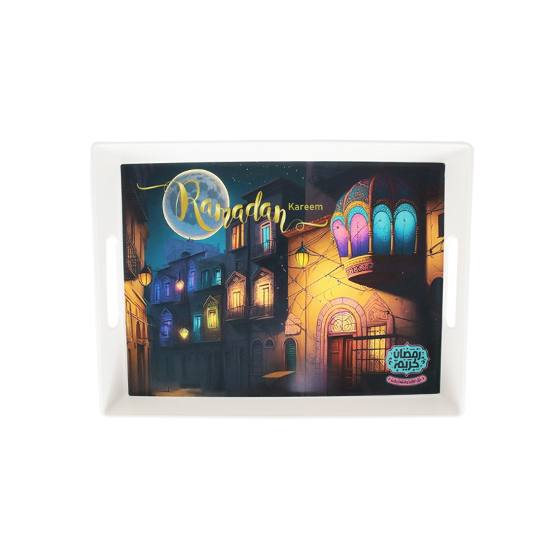 PLATEAU DECO EDITION SPECIAL RAMADAN MIX NOIR / BLANC