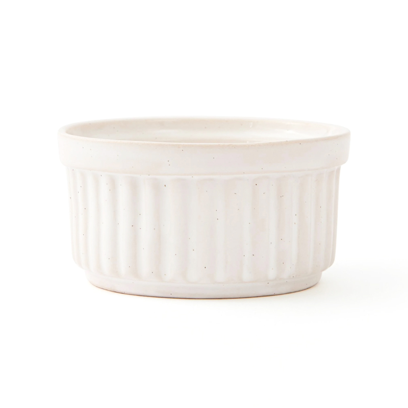 RAMEQUIN CERAMIQUE BLANC 10X9X6 CM