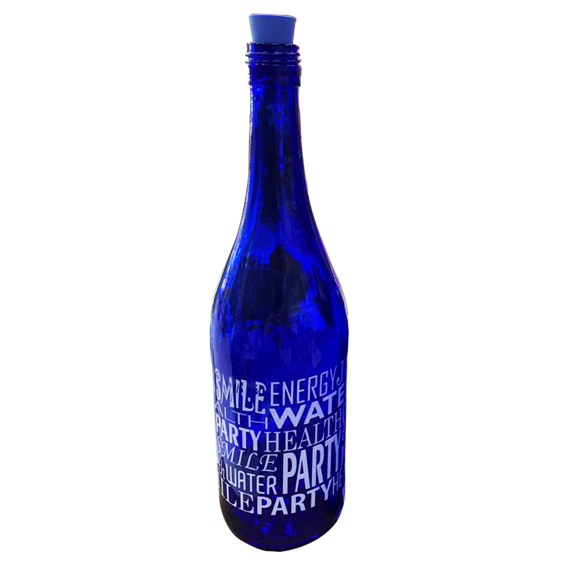 BOUTEILLE VERRE 750 CC  (DESIGN MIX)