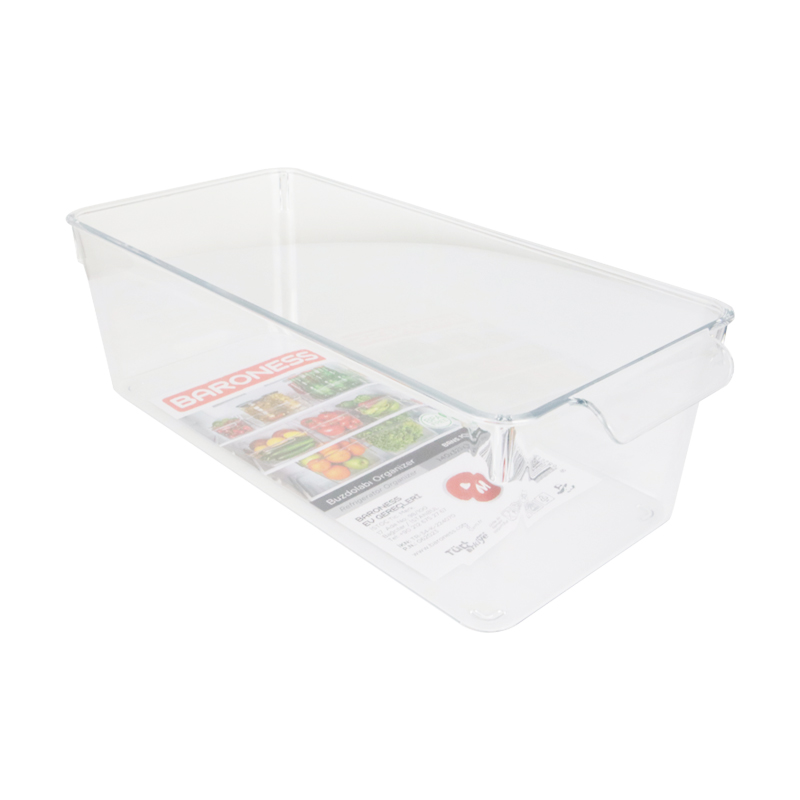RANGEMENT REFREGIRATEUR 32,5X14X10 CM TRANSPARENT