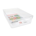 RANGEMENT REFREGIRATEUR 32,5X20X7 CM TRANSPARENT
