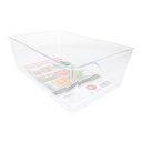 RANGEMENT REFREGIRATEUR 32,5X20X10 CM TRANSPARENT