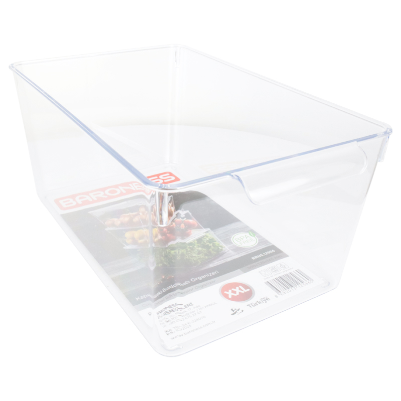 RANGEMENT REFREGIRATEUR 32,5X20X14 CM TRANSPARENT